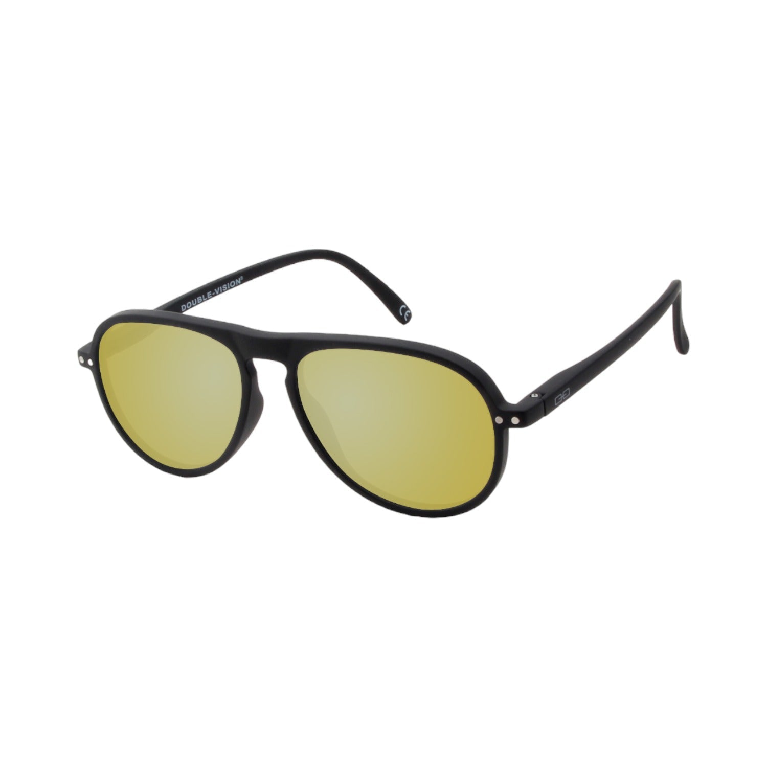 The Aviator Negro/Dorado Espejado