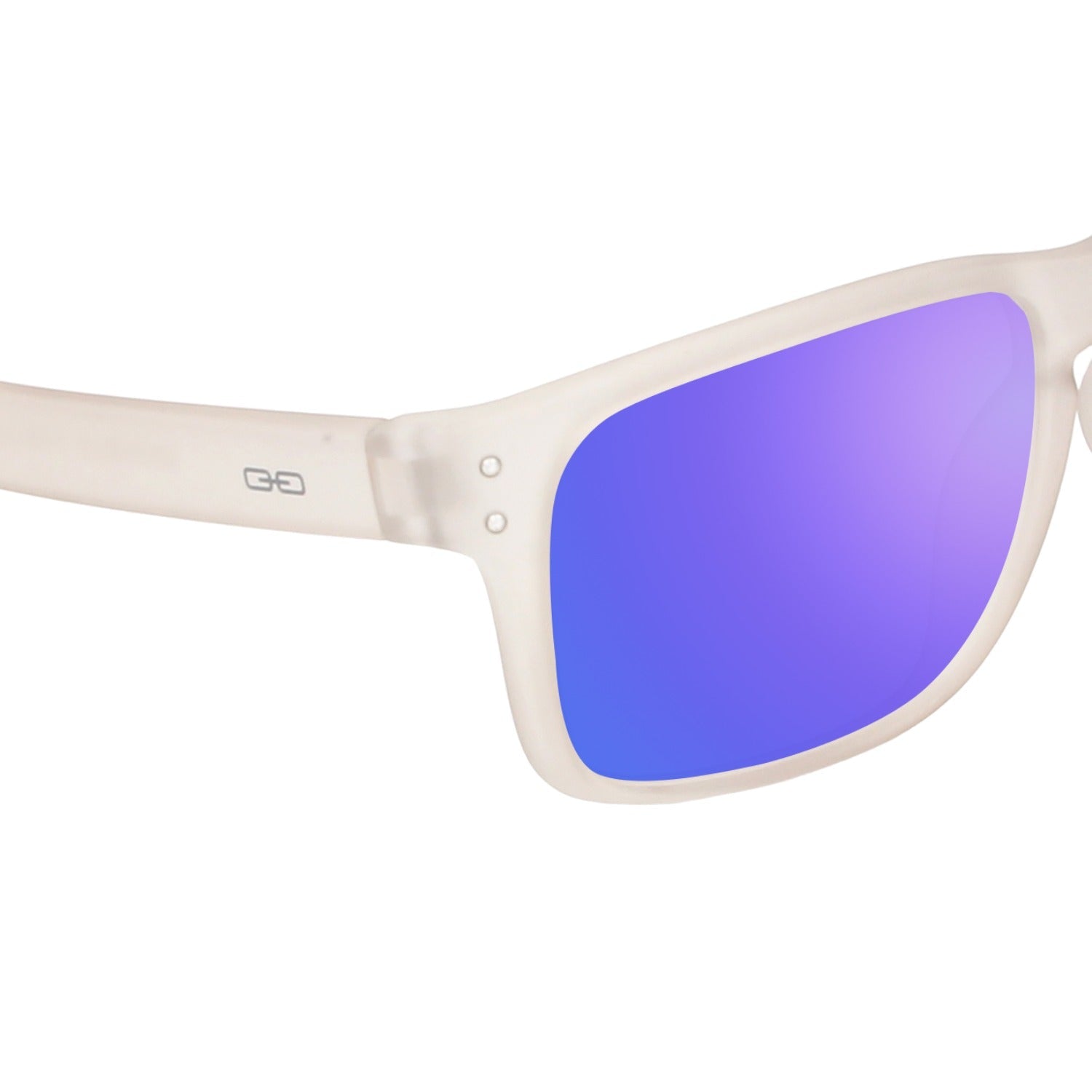 The Biker Gris Claro/Púrpura Espejado