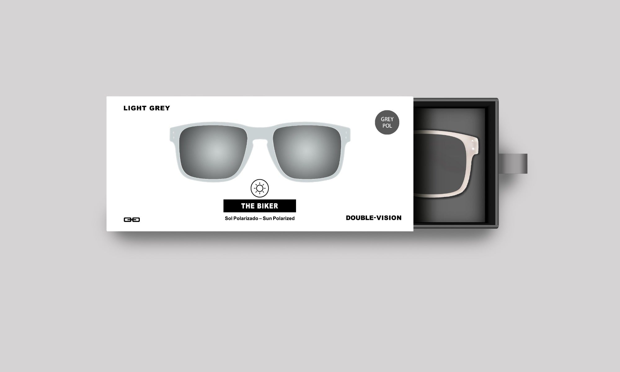 The Biker Gris Claro/Gris Pol