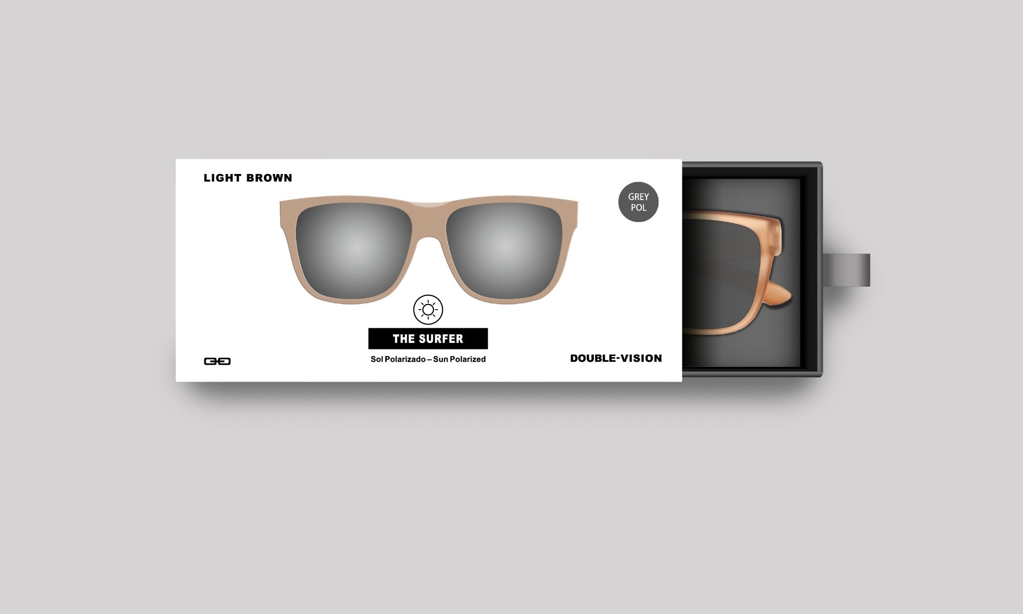 The Surfer Café Claro/Gris Pol